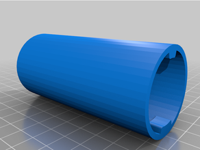 nerf barril extensão 3d print model - Mito3D