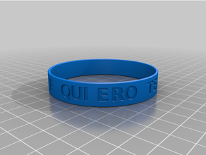 personnalisé imprimable extensible bracelet 3d print model - Mito3D