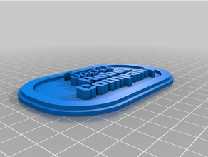 personalizado magnético quadrinho placa discurso bolha ii 3d print model - Mito3D
