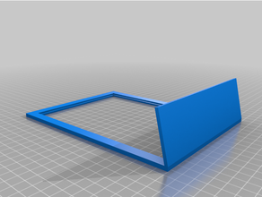 photo frame slim customized 3d print model - Mito3D