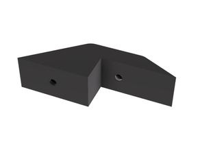 ikea lack - linnmon adapter bracket diy furniture hack 3d print model - Mito3D