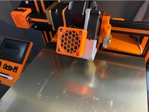 4020 fan housing grill 3d printer 40mm cover duct creality ender 3 3d print model - Mito3D