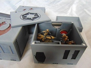 star wars legion squad terrain boxes 3d print model - Mito3D