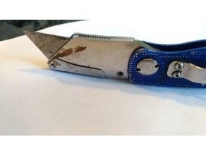 replacement pin mastercraft razor knife 3d print model - Mito3D