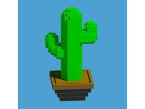 magicavoxel cactus instructables 3d print model - Mito3D