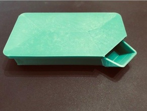 ufs-068 parts tray funnel & lid small storage 3d print model - Mito3D