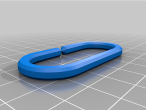 customized key ring 3d print model - Mito3D