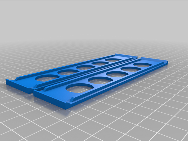 centrifuge tube rack - platter shelves customized 3D print model - Mito3D