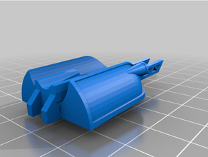 destruidor suporte míssil lançador adepto titanicus at18 titã 3d print model - Mito3D