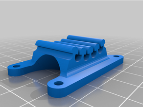 Base dual lock gießen Impuls rc Apex 3d print model - Mito3D