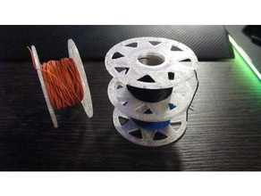 wires spool wirespool wire holder 3d print model - Mito3D