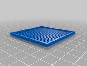 ventilador solapa filtrar personalizado 3d print model - Mito3D