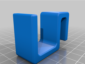 tesla model 3 center console plastic bag hook 3d print model - Mito3D