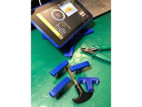 scheibe falke sf25 knob handle choke motorglider 3d print model - Mito3D