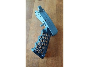 pistol grip mod sliding legolini 3d print model - Mito3D