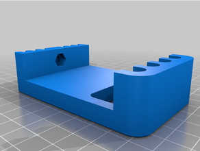 Schreibtisch Kabel Clip Remix größer 3d print model - Mito3D