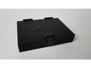 fiio m3k armazenamento caixa audio mp3 jogador caso bainha suporte 3d print model - Mito3D