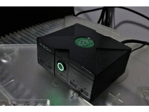 pibox case classic original xbox raspberry pi retrogaming retropie 3d print model - Mito3D