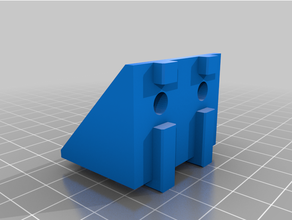 customized ultimate corner brackets 3040 3d print model - Mito3D