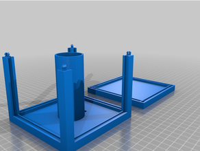 customized lithophane box 3d print model - Mito3D