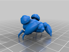 paras pokemon trozo insecto 3d print model - Mito3D