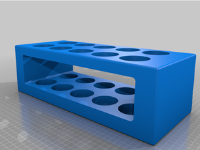 test tube holder customized 3d print model - Mito3D