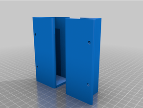 mini switch wall mount customized 3d print model - Mito3D