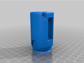 hypr brass barrel extension nerf 3d print model - Mito3D