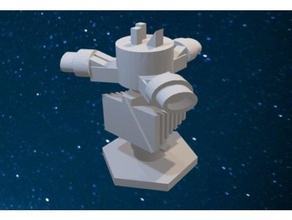 étoile randonnée klingon starbase catane pièces Star Trek 3d print model - Mito3D