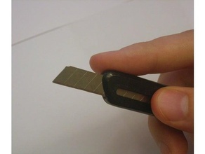 9mm snap off Messer Ausführung DIY Werkzeuge 3d print model - Mito3D