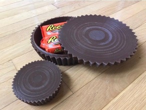 Reese 39 s Fincan depolama Kutu Şeker Reeses 3d print model - Mito3D