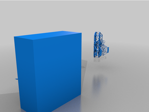 prototipo organizador pinceles paraca pared diseño escritorio estudiante montar 3d print model - Mito3D