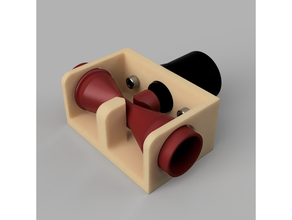 Ventilator Ausatmung Ventil 3d print model - Mito3D
