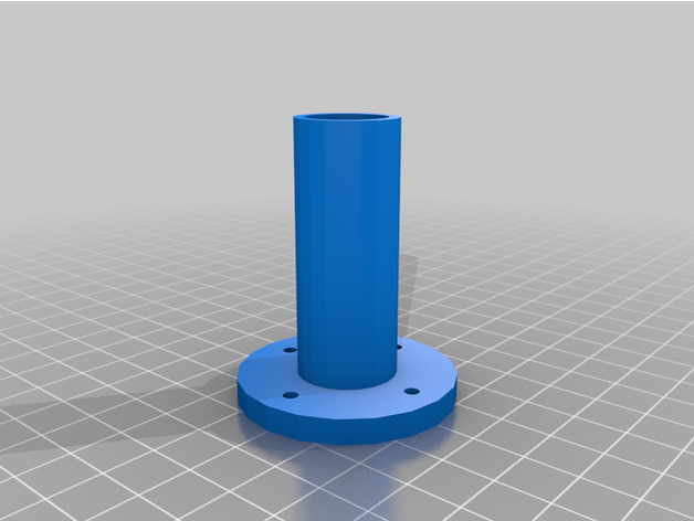 8mm bearing mount 3D print model - Mito3D
