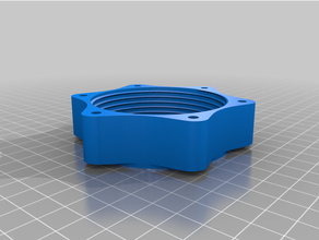 tsw imola wheel center cap nut 3d print model - Mito3D