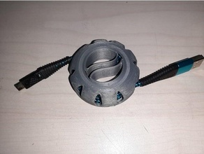 USB câble bobine 3d print model - Mito3D