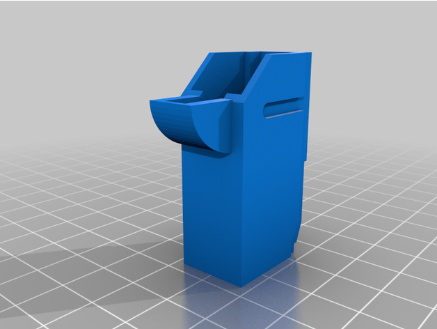 clone trooper pistol holster 3D print model - Mito3D