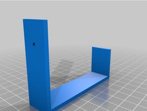 fritzbox 6591 wall mount customized 3d print model - Mito3D