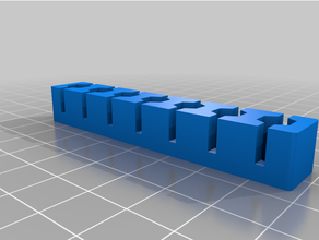 customized hex bit holder 3d print model - Mito3D