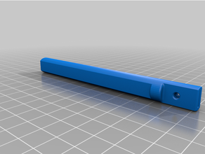 neşter bıçak ağzı üstesinden gelmek boyut 20 85mm Kulp destek size20 3d print model - Mito3D