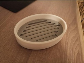 soap dish holder bathroom accessories soapdish tray 3d print model - Mito3D