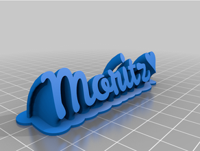 Moritz personnalisé 3d print model - Mito3D