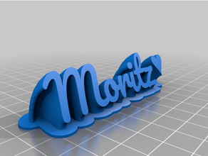 Moritz 2 personnalisé 3d print model - Mito3D