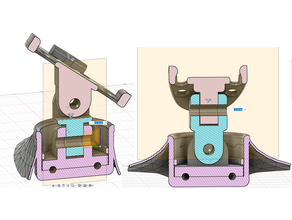 articulado pescoço rolamento Duplo junta 3d print model - Mito3D