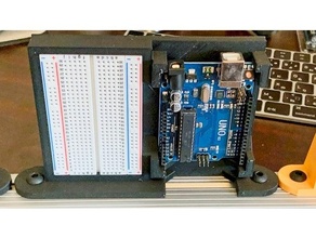 arduino uno proto borda 8020 1010 Series 10 caso bainha prototipagem 3d print model - Mito3D
