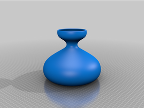 Vase Wastline 3d print model - Mito3D