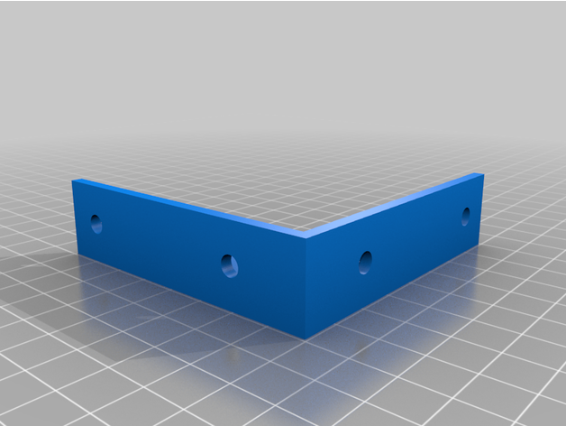 vulcanus bed bracket 3D print model - Mito3D