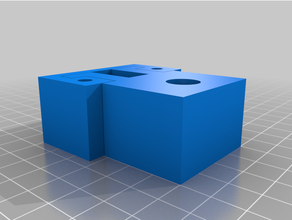 mavic pro 2 mondo cubo montare dji 3d print model - Mito3D