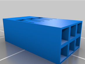 customized parametric dupont shell rows 3d print model - Mito3D