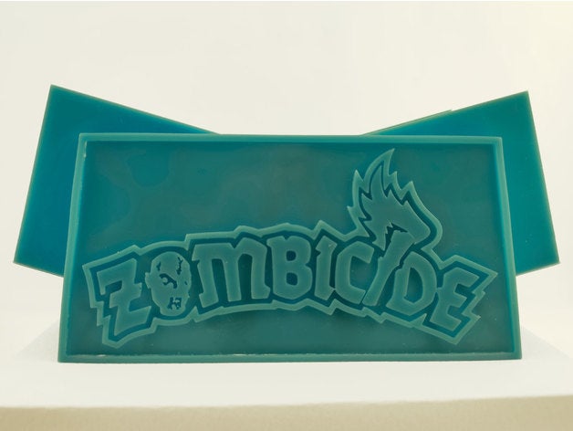 card holder zombicide 3D print model - Mito3D
